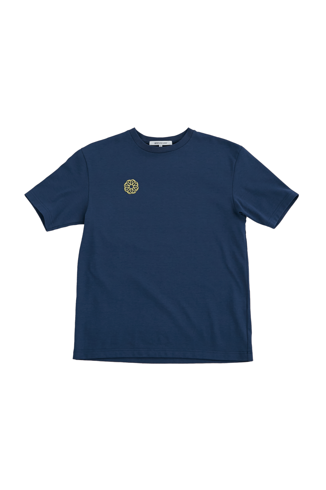 back logo letter tee - good and wear