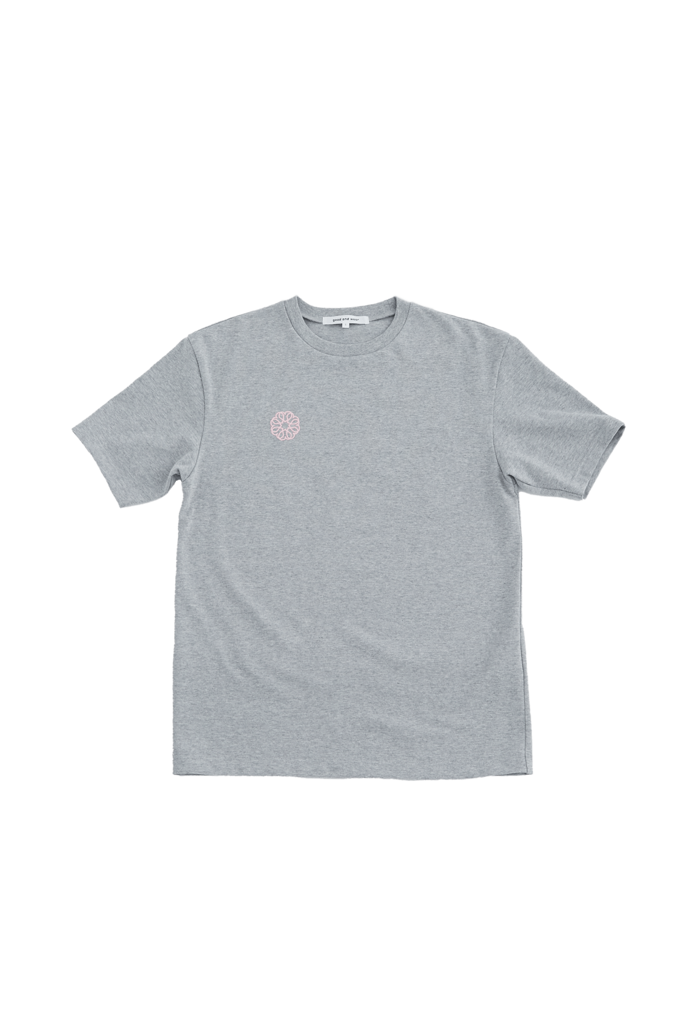 back logo letter tee - good and wear