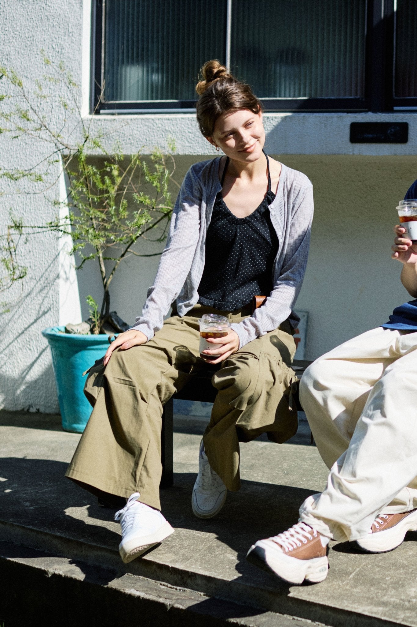 sheer cardigan - good and wear